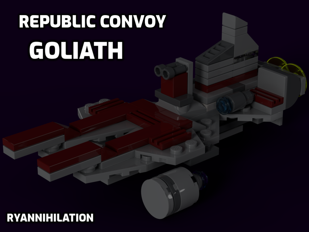 Lego Republic Convoy Goliath