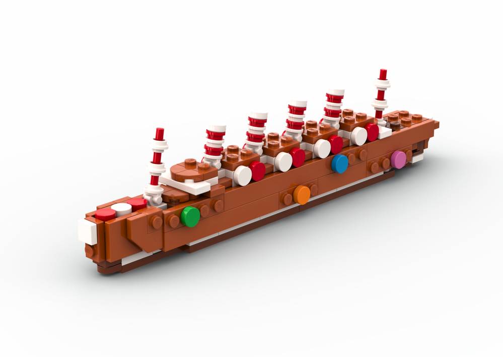 Lego Gingerbread Titanic