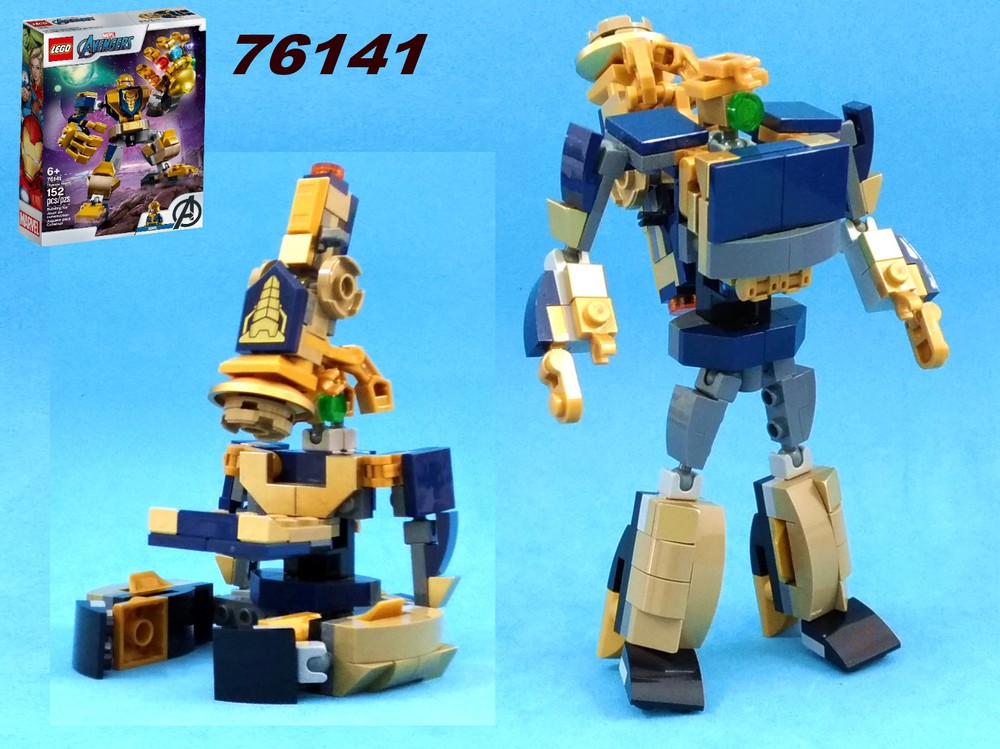 Lego Transformer Microscope from LEGO Marvel set 76141: Thanos Mech armor