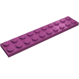 Plate 2 x 10 / Magenta