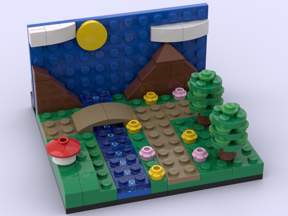 Lego Forest Elf Biome