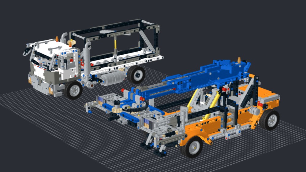 Lego 42128 C Model - Container Play Set