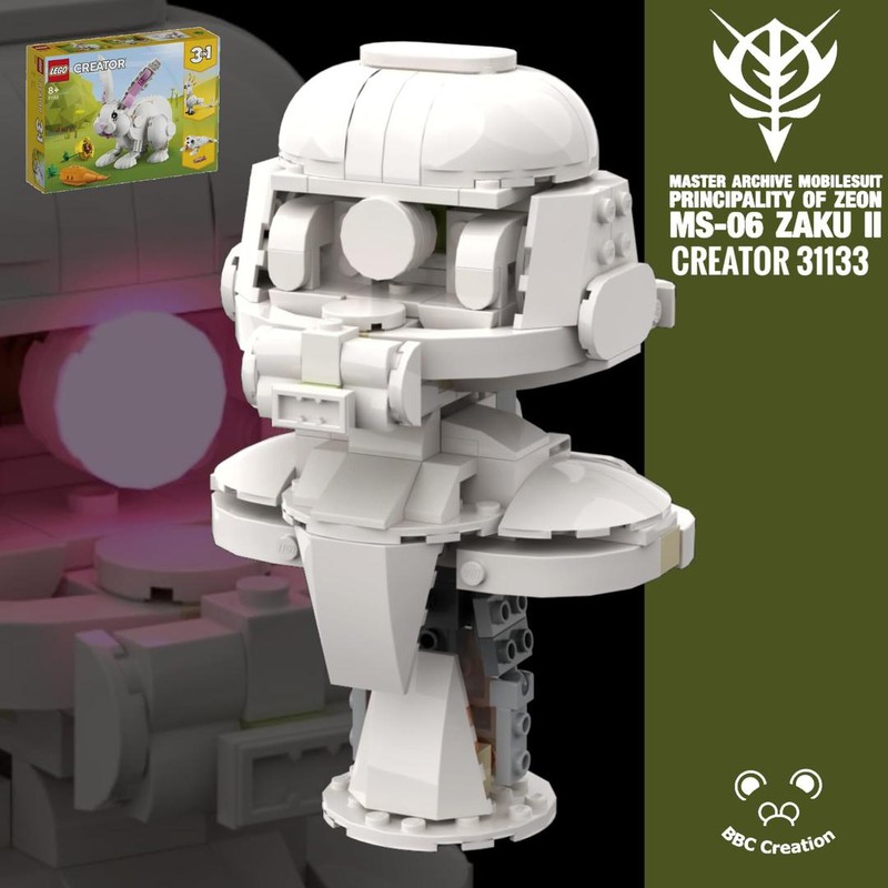 Lego Zaku Bust