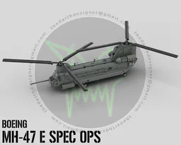 BOEING MH-47E | SPEC OPS - 1:35 Scale
