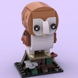 Barn Owl Brickheadz