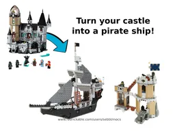 70437: Pirate Ship and Imperial Outpost