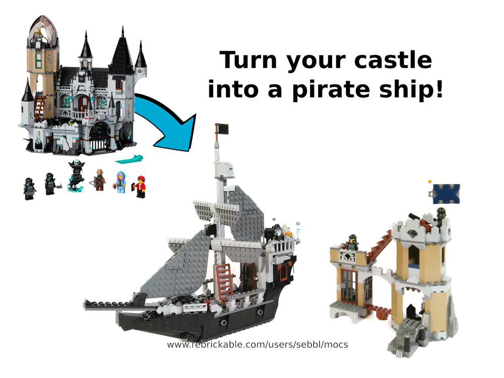 Lego 70437: Pirate Ship and Imperial Outpost