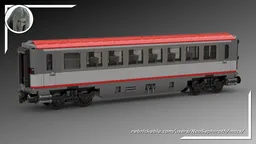 ÖBB 2nd Class passenger wagon