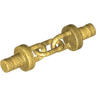 Lego Chain 2L with Bars / Pearl Gold