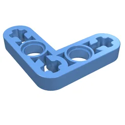 Technic Beam 3 x 3 L-Shape Thin / Medium Blue
