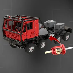 Tatra T813 Trial Truck (Lockable Differentials)