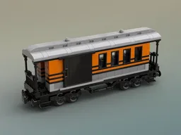 American West Baggage Car
