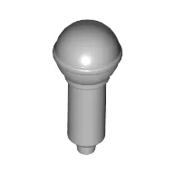 Musical Instrument Microphone [Plain] / Light Bluish Gray