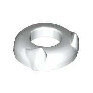 Head Top with Panther Ears [Plain] / White