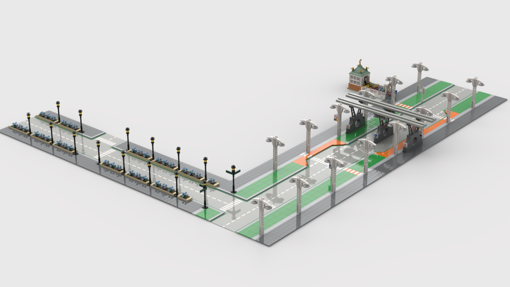 Lego Road Layout