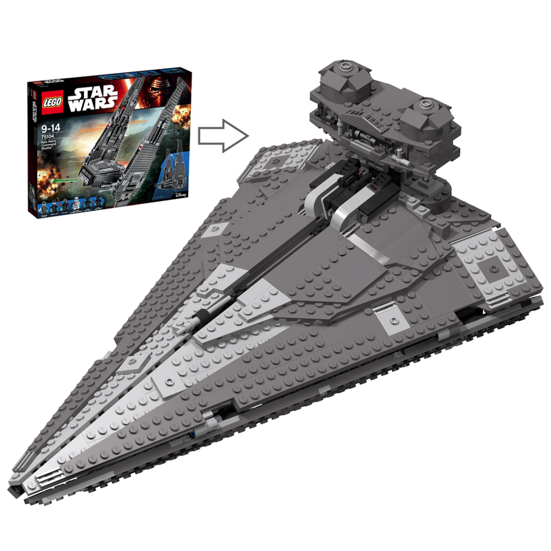 Lego Kylo Ren's Star Destroyer