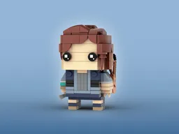 Ellie Brickheadz LEGO MOC - Naughty Dog The Last of Us Part 2