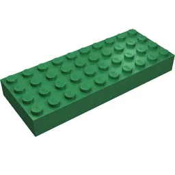 Brick 4 x 10 / Green