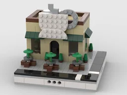 Coffee Shop for a Mini Modular City