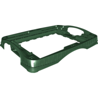 Lego Baseplate Sports Soccer Stadium / Dark Green