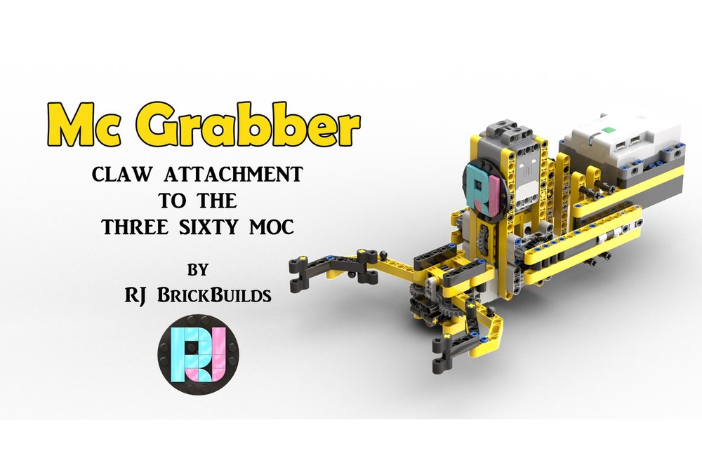 Lego Mc Grabber Claw Attachment