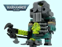 Necron warrior with scarab