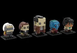 Skeleton Crew Brickheadz Bundle