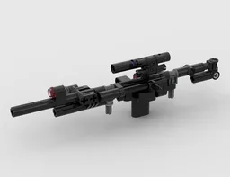 Assault-Rifle MOC - LEGO Technic