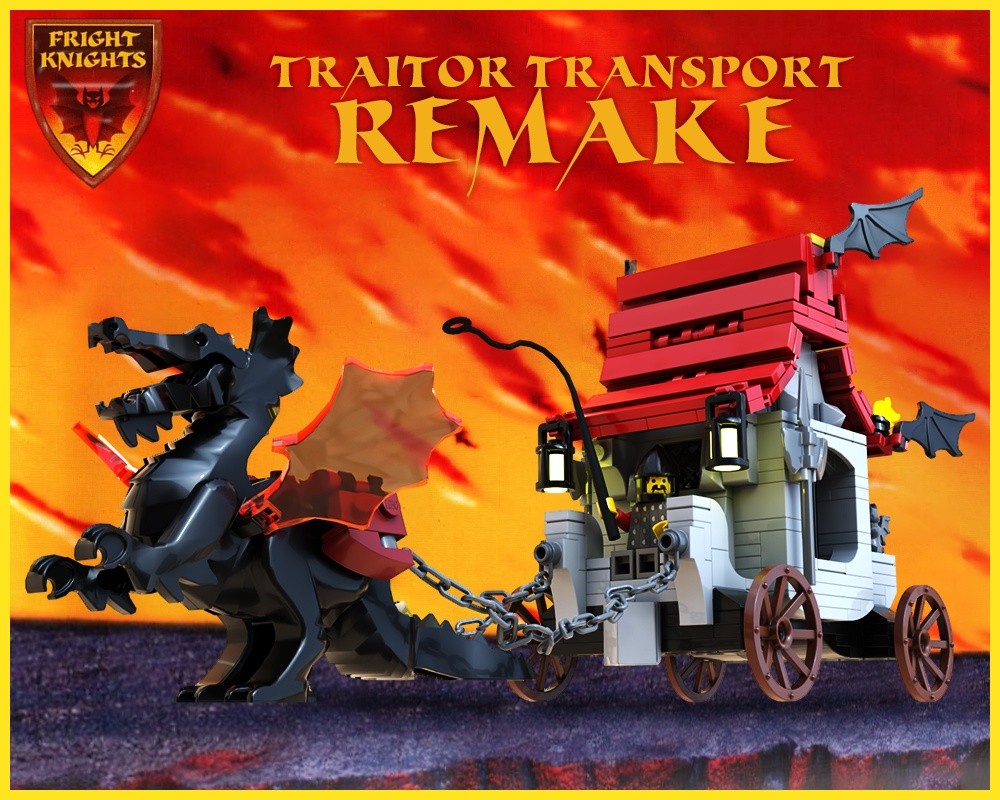 Lego Fright Knights: Traitor Transport - Remake