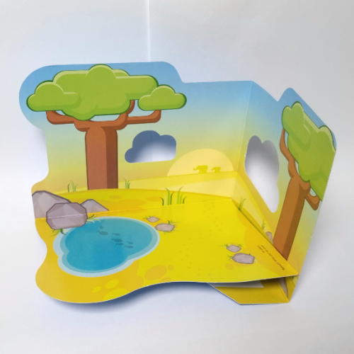 Lego Backdrop, Duplo African Scenery, for Set 10971 / [No Color/Any Color]