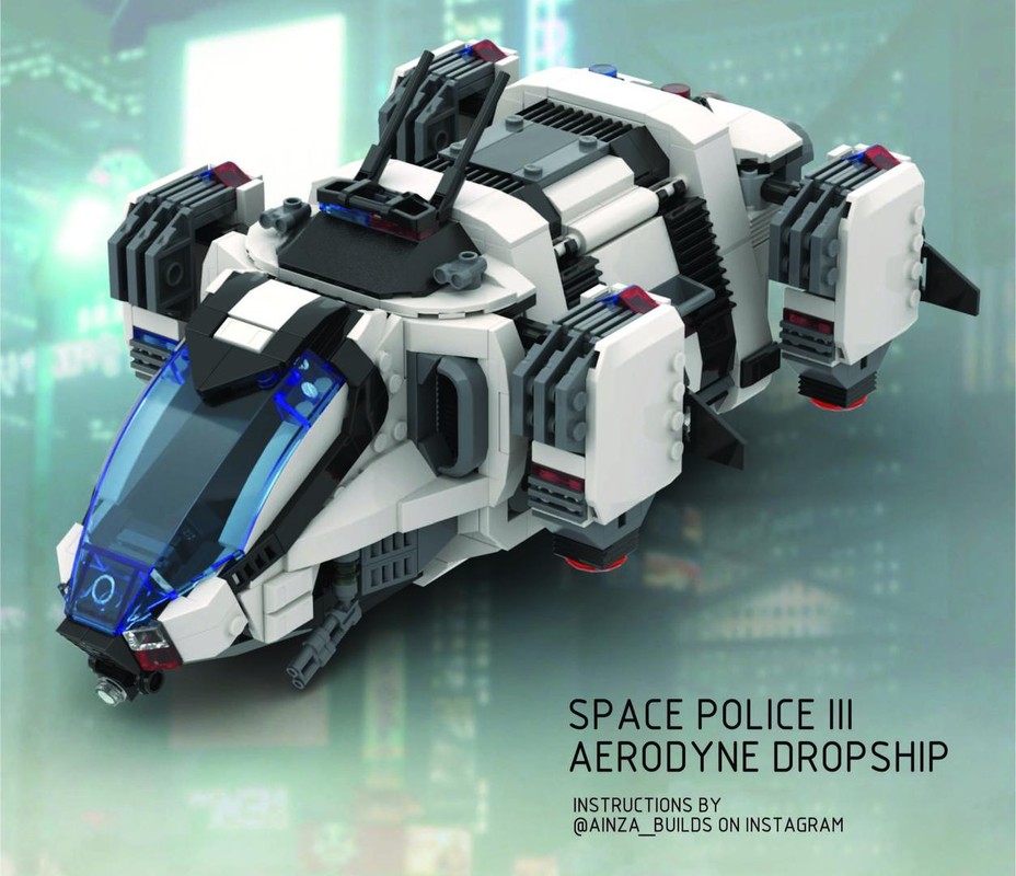 Lego Space Police AV Dropship