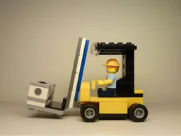 31060 Forklift for Minifig