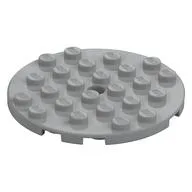 Plate Round 6 x 6 with Hole