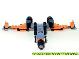 Transformer Dronebot version 2 from LEGO Creator set 31111: Cyber Drone