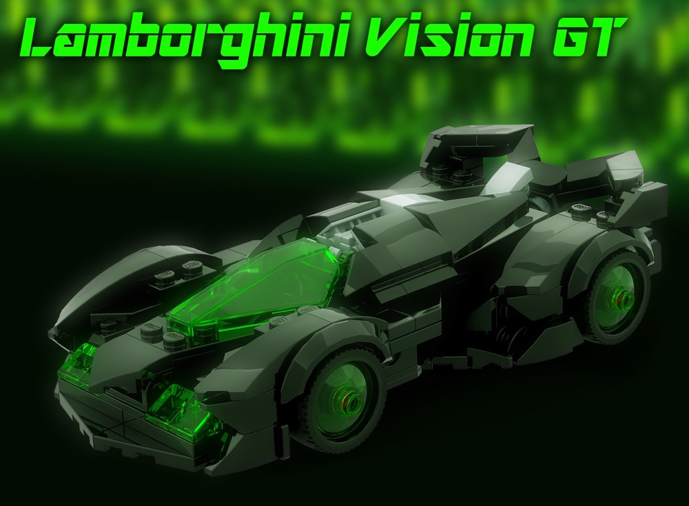 Lego Drone'd Lamborghini Vision GT – Hot Wheels: Acceleracers