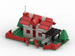 346 House with car (microscale)