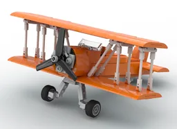 Vintage biplane