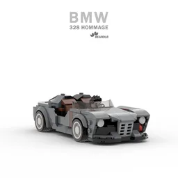 Speed Champions BMW 328 HOMMAGE Gray 8wide