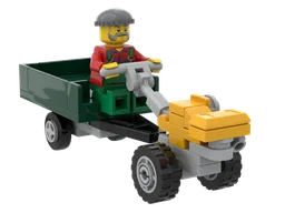 Single axle tractor