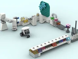 Laboratorio con robot