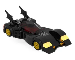 6864 Inspired Batmobile Minifig Scale