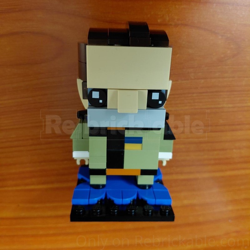 Lego Babylon 5 Colonel Ari Ben Zayn Brickheadz