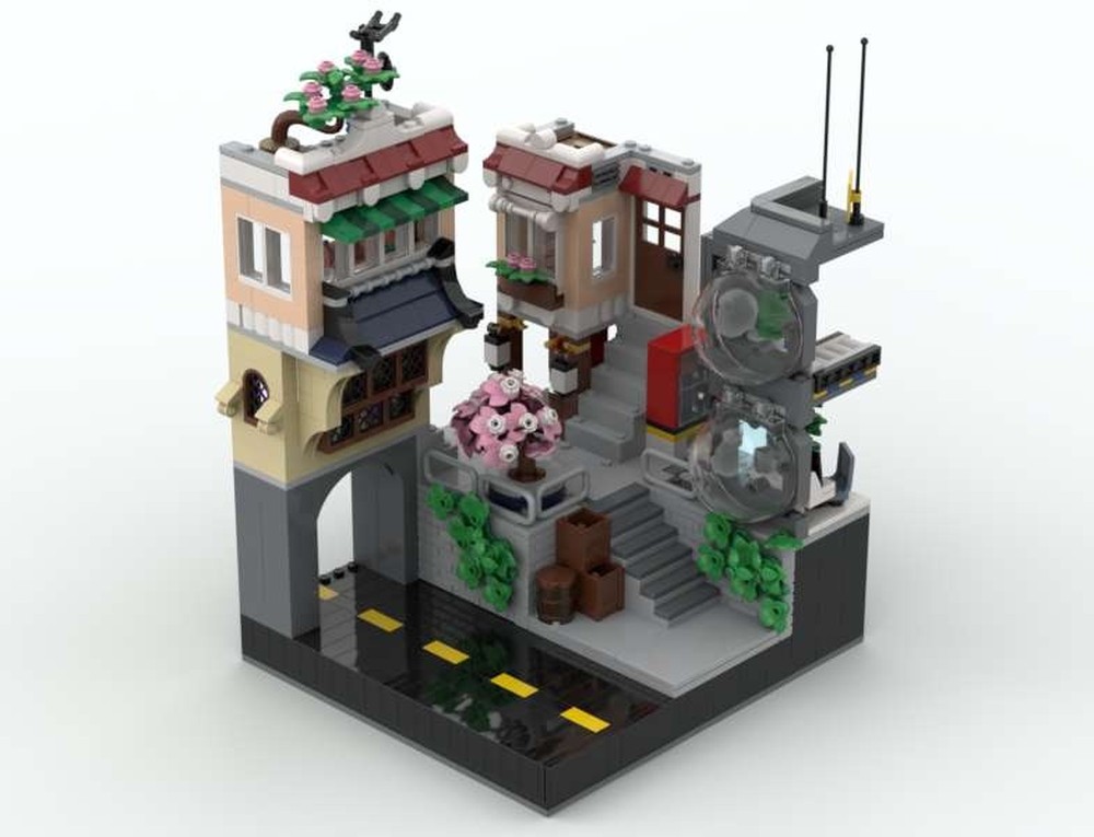 Lego Cyberpunk City