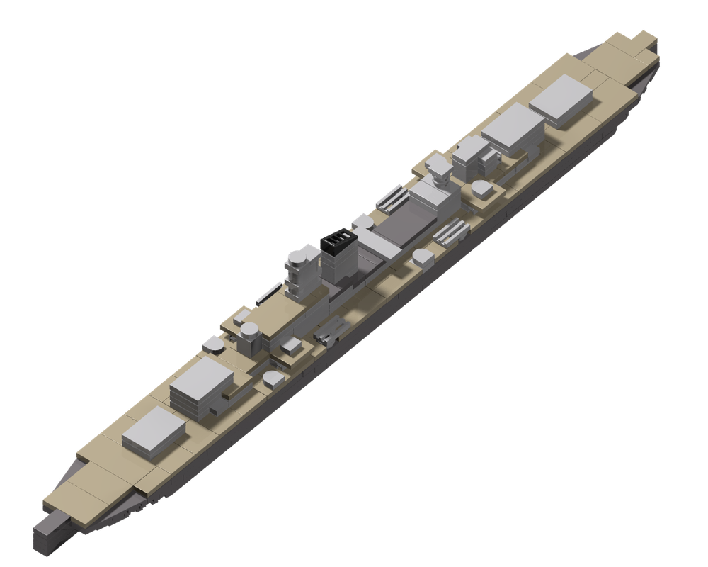 Lego 1:560 scale KMS Hindenberg