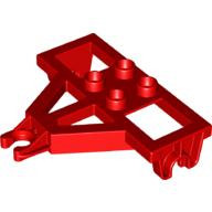 Lego Duplo Plow, Roller Holder / Red