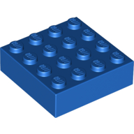Lego Brick Magnet, 4 x 4 / Blue