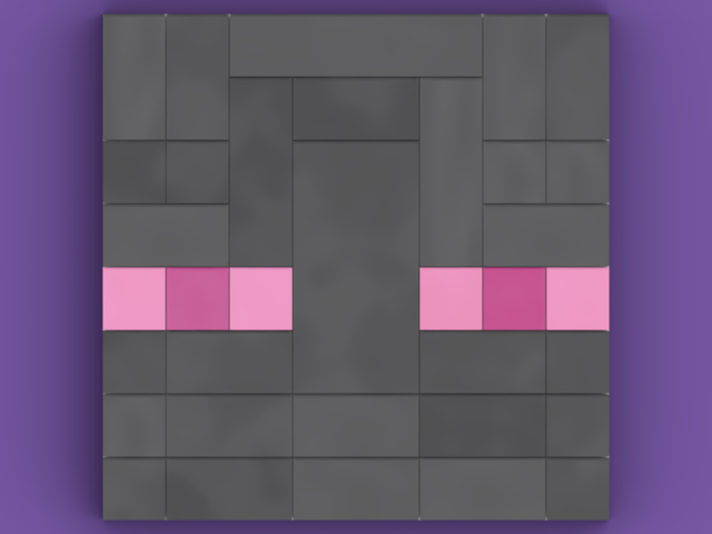 Lego Enderman Face