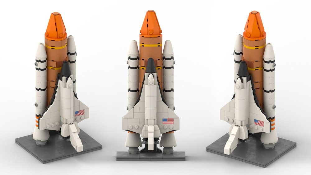Lego NASA Space Shuttle - 1/300