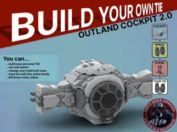 Outland Cockpit (v2.0) - Build Your Own TIE