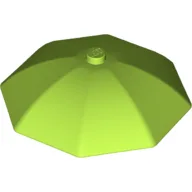 Equipment Umbrella Top with No Bottom Flaps, 6 x 6 with Top Stud / Lime